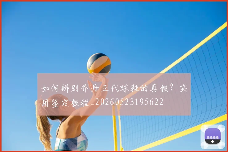 如何辨别乔丹正代球鞋的真假?实用鉴定教程_20260523195622