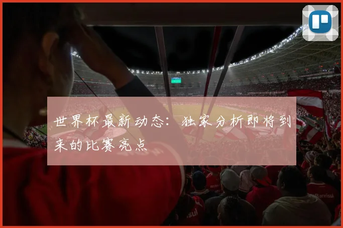世界杯最新动态：独家分析即将到来的比赛亮点
